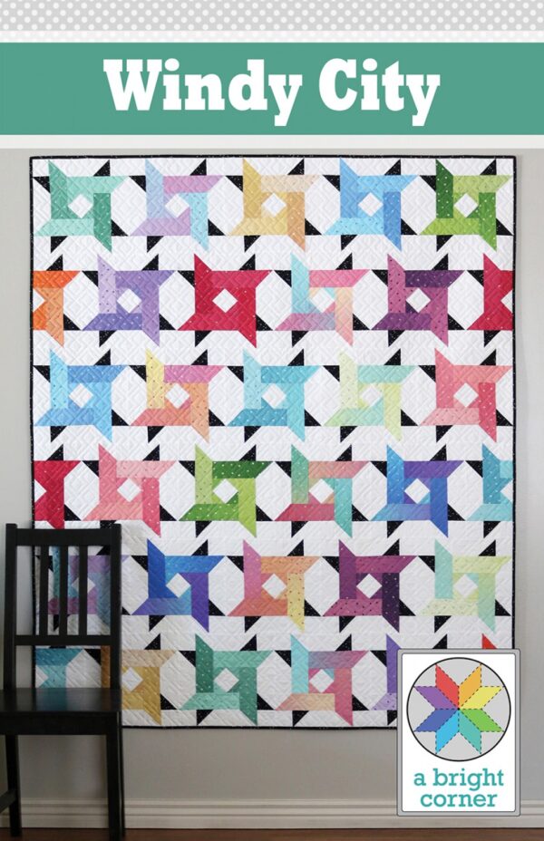 Image of Windy Citty Quilt pattern front